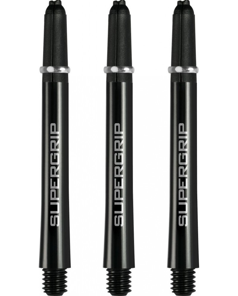 Harrows Supergrip Shafts - Black and Silver