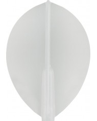 Cosmo Darts Fit Flight - Teardrop White
