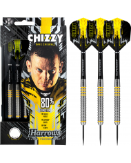 Harrows Dave "Chizzy" Chisnall 80% Tungsten Darts