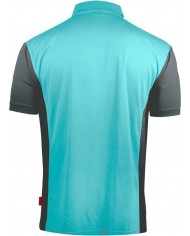 Target Cool Play Hybrid 3 Dart Shirt - Sky Blue / Grey