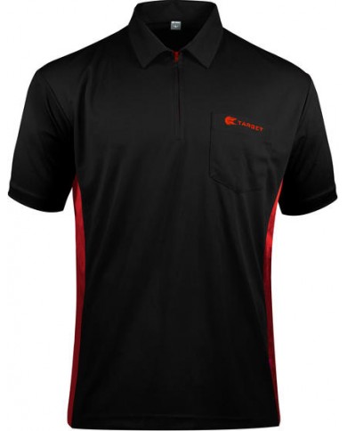 Target Cool Play Hybrid Dart Shirt - Black & Red