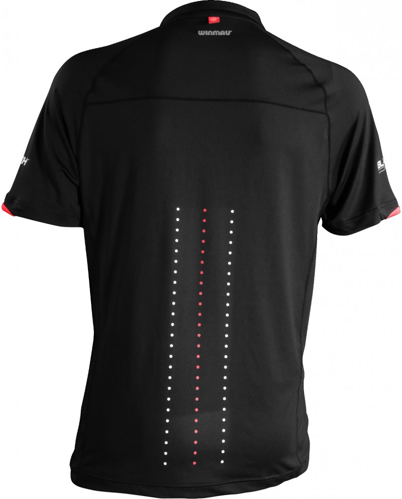 Winmau Pro-Line Dart Shirt - Contrast Black
