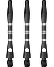 Winmau Re-grooved Aluminium Shafts Type A - Black