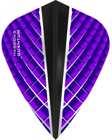 Harrows Quantum X Flights Kite - Purple