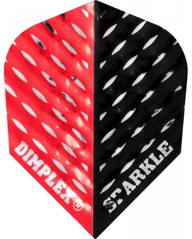 Harrows Dimplex Sparkle Standard - Black & Red