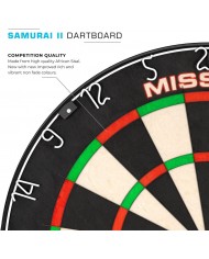 Mission Samurai II Dartboard