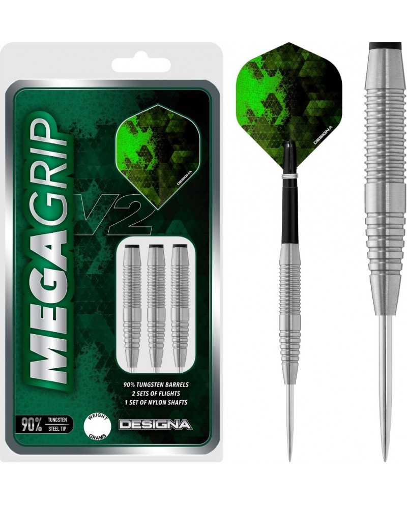 Designa Mega Grip V2 Darts - M3