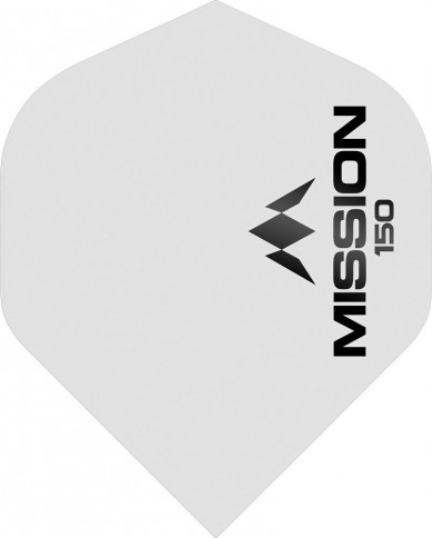 Mission Logo 150 Standard No2 Flights - White
