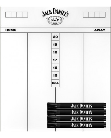 Jack Daniels Dry Wipe Scoreboard