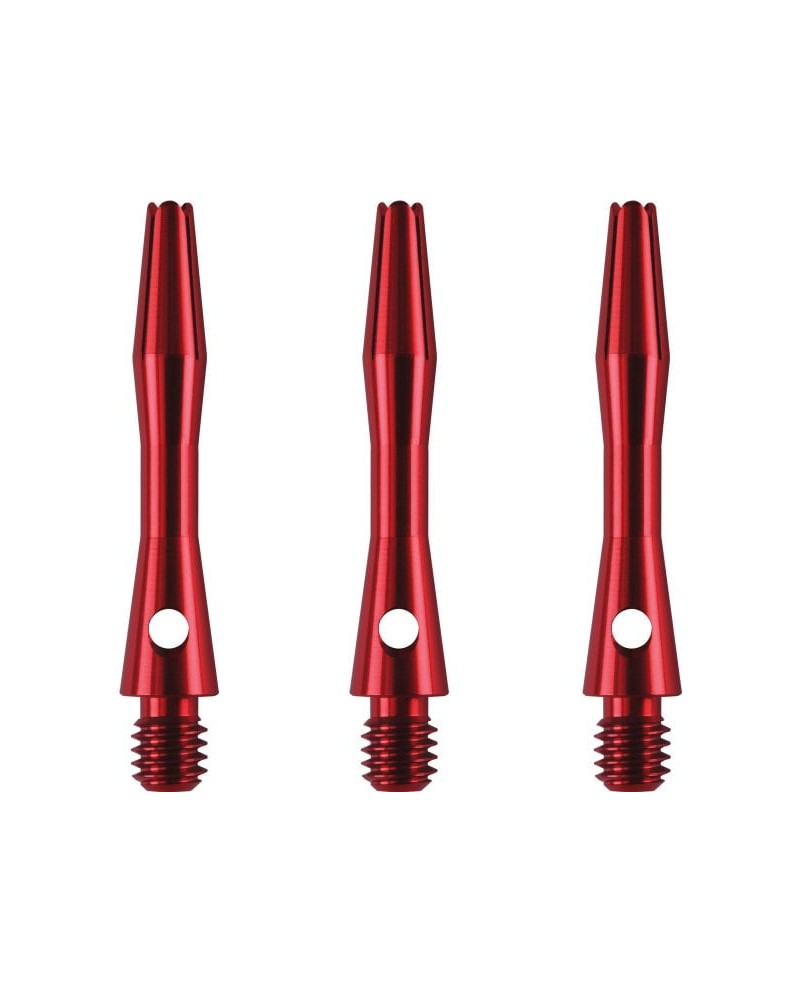 Designa Anodised Aluminium Shafts Red