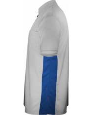 Target Cool Play Collarless Dart Shirt - Light Grey / Blue