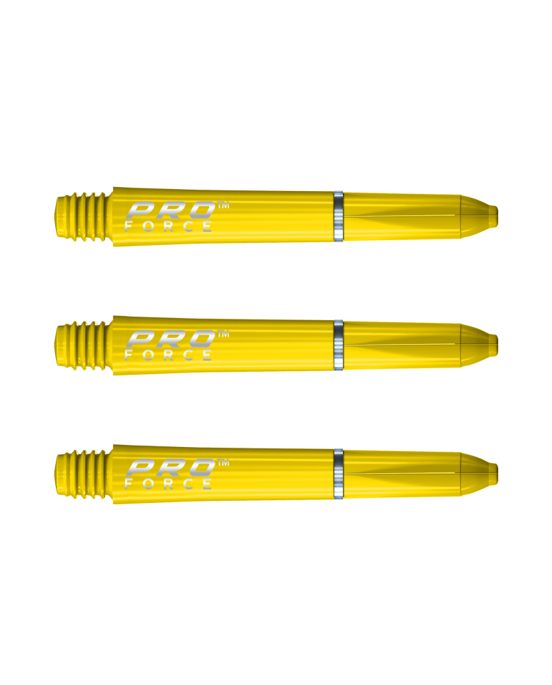 Winmau Pro Force Shafts - Yellow
