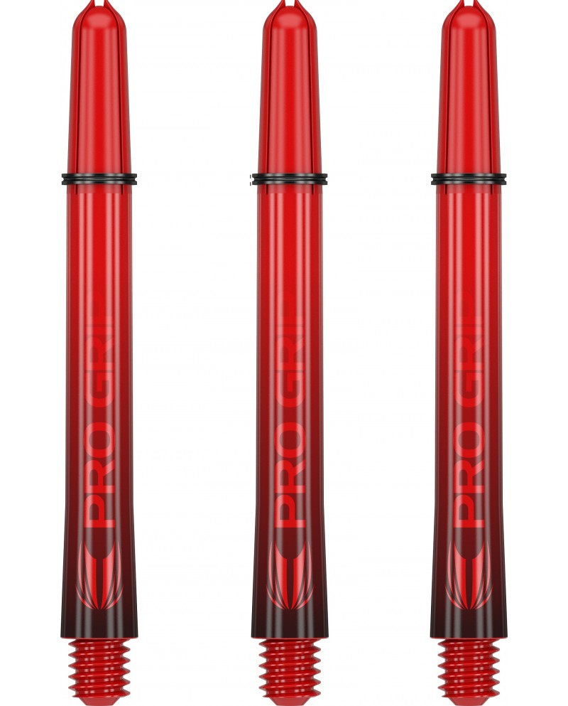 Target Pro Grip Sera Shafts Black & Red