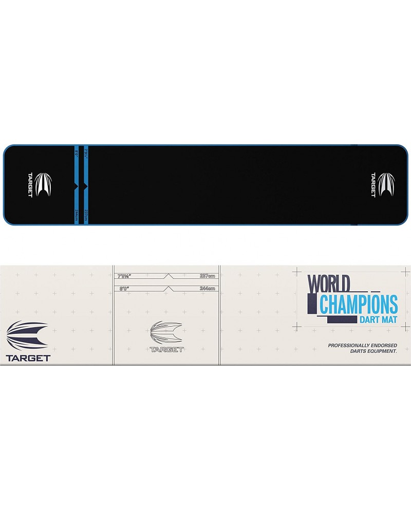 Target World Champion Dart Mat - Blue Trim