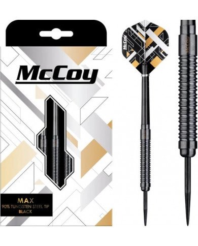 McCoy Max 90% Tungsten Darts Black