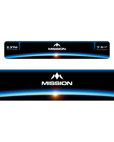 Mission Throw Line Oche Sticker - Horizon