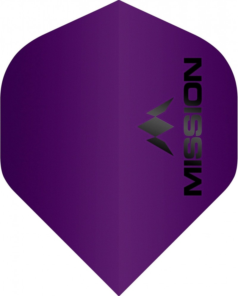 Mission Logo Flights No2 Matt Purple