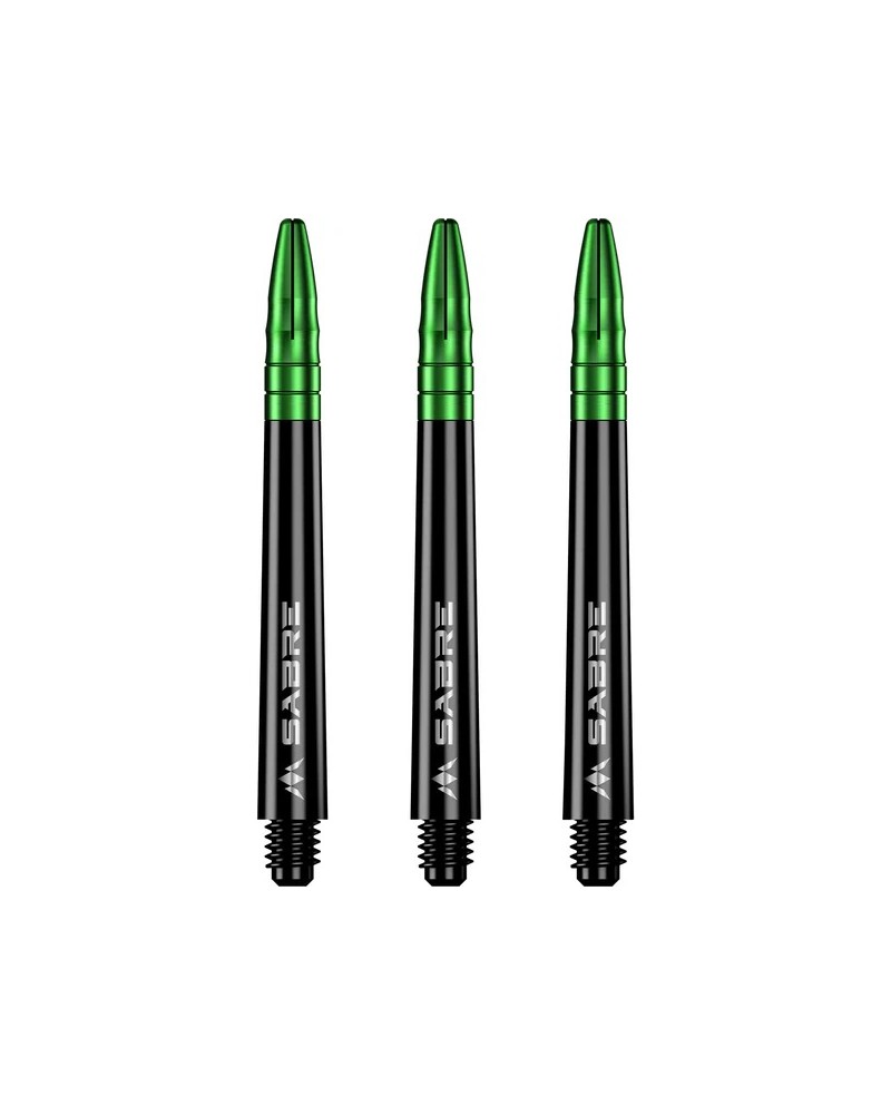 Mission Sabre Black Shafts Green Tops