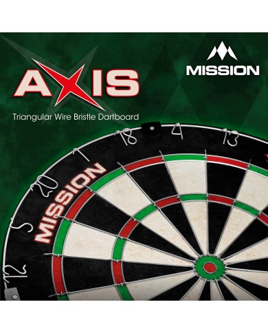 Mission Axis Tri-Wire Dartboard