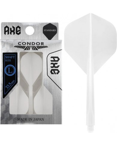 Condor AXE Dart Flights Standard White