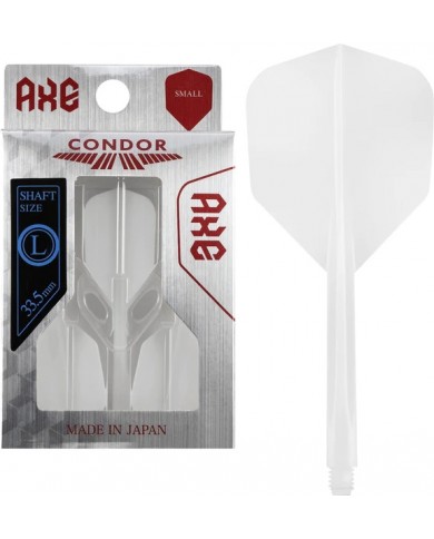 Condor AXE Dart Flights Small White