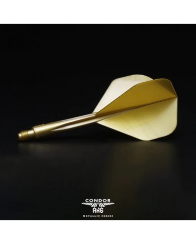 Condor AXE Metallic Dart Flights Standard Gold