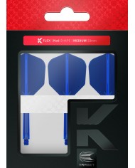 Target K-Flex Dart Flight System No6 - Blue