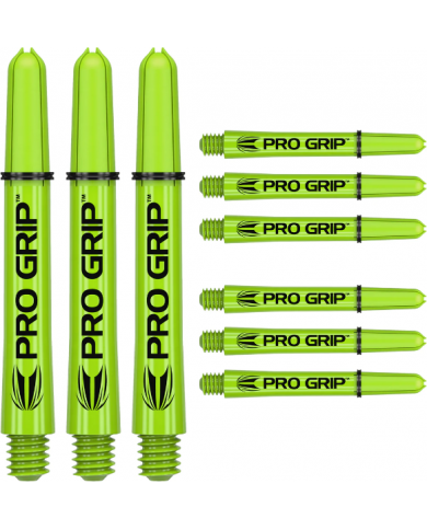 Target Pro Grip Shafts Lime Green - 3 Sets