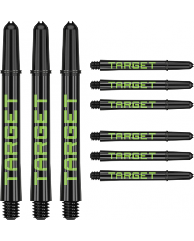 Target Pro Grip Tag Shafts Green - 3 Sets
