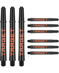 Target Pro Grip Tag Shafts Orange - 3 Sets