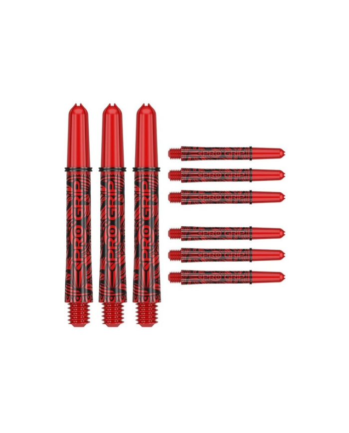Target Pro Grip Ink Shafts Red - 3 Sets