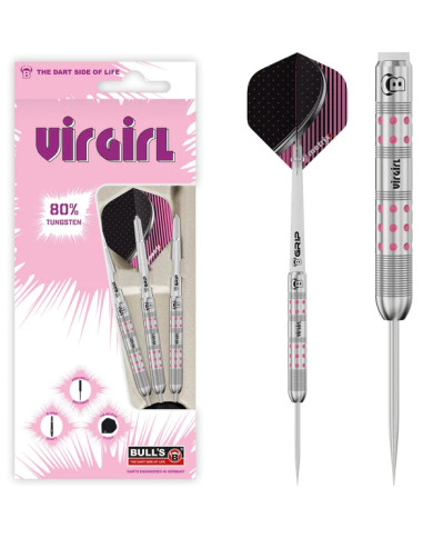 Bulls Virgirl VR1 80% Tungsten Dot Grip Darts