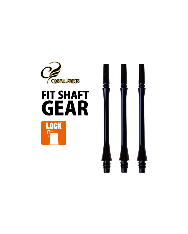 Cosmo Fit Shaft Gear - Locked - Slim - Black