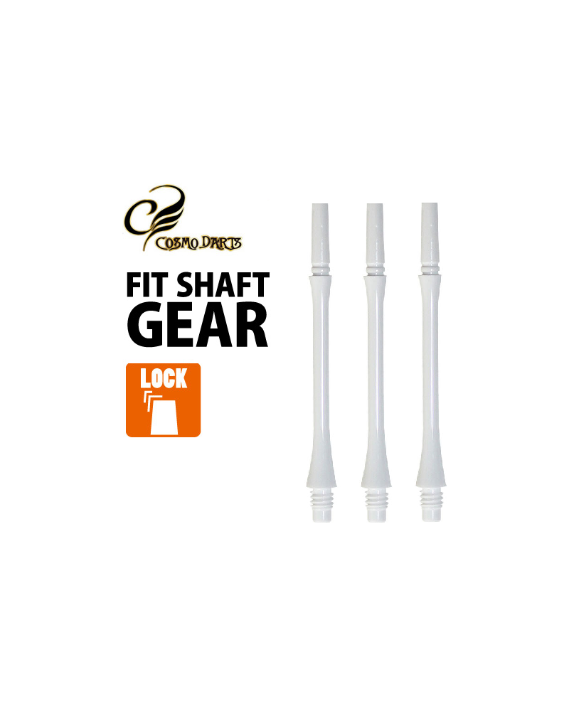 Cosmo Fit Shaft Gear - Locked - Slim - White