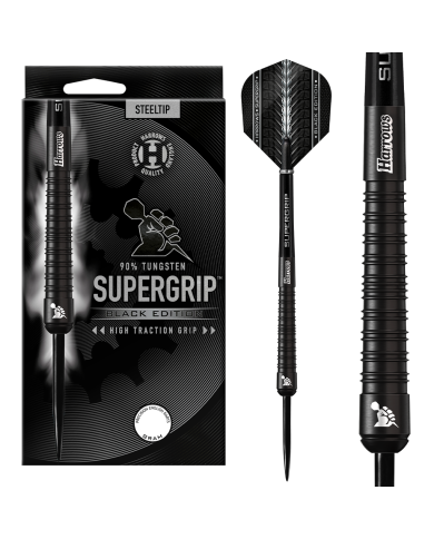 Harrows Supergrip Black Edition Darts