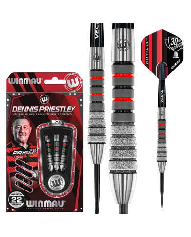 Winmau Dennis Priestley Diamond 3-Zero Darts